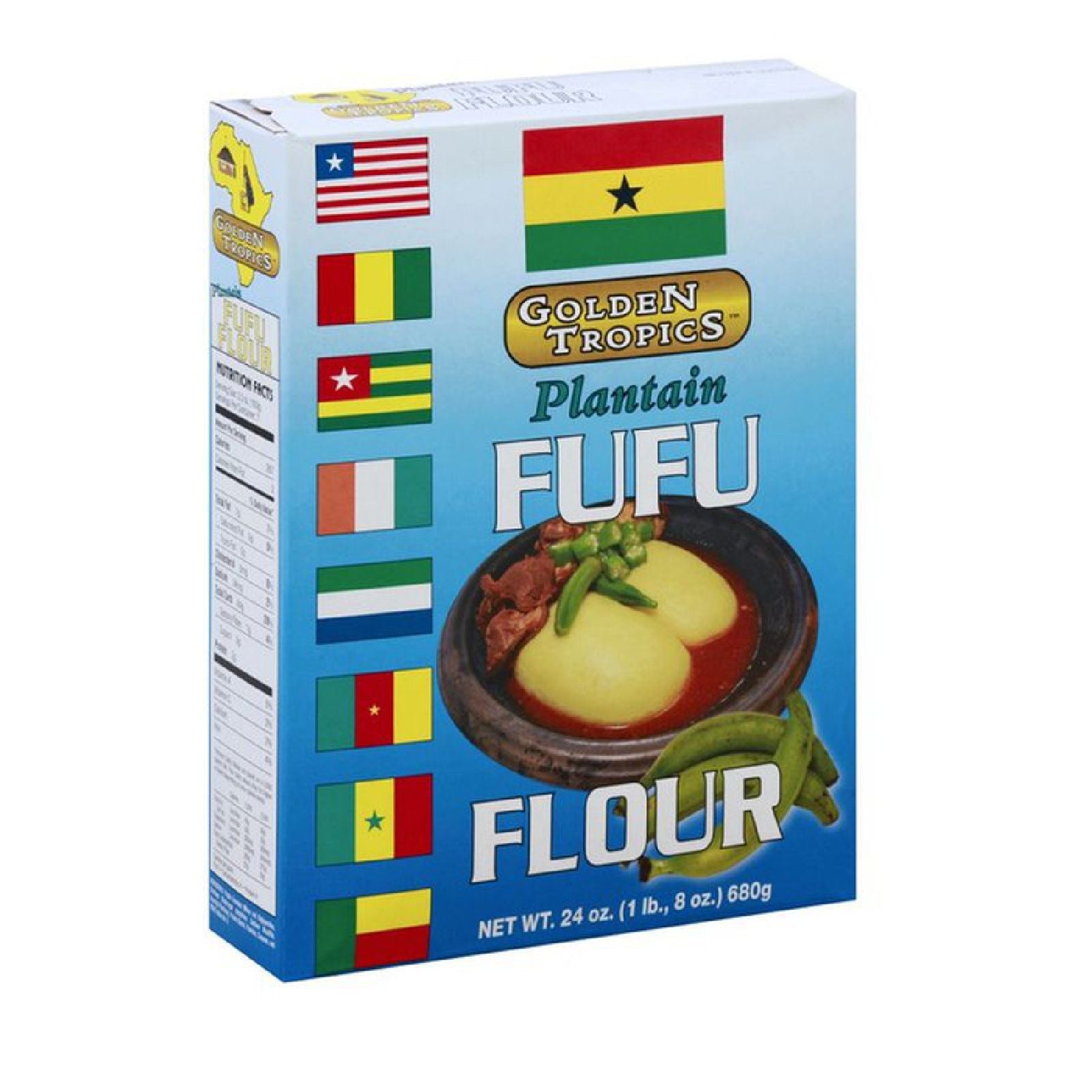 Golden Tropics Plantain fufu